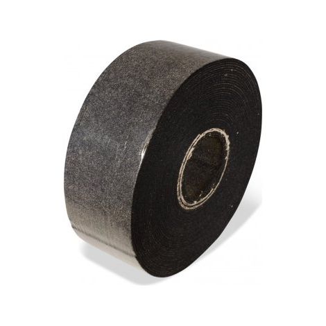 Edma – Bande bitumeuse 70 mm x 16 m – Membrane étanche flexible pour lambourdes de terrasse – Évite le pourrissement du bois (1/7)