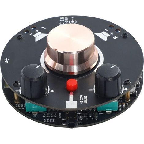 Convient aux cartes d'amplificateurs HiFi Bluetooth 5.0 50W x 2, double alimentation numérique, classe D, convient aux systèmes audio domestiques DIY. (1/5)