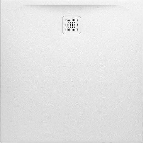 Receveur de douche carré LAUFEN PRO, écoulement latéral 1000 x 1000 x 33 mm LAUFEN blanc mat