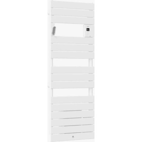 [JAMAIS UTILISE] Sèche-Serviettes Electrique 1750W H1402xL550mm THERMOR Riviera 2 avec Soufflerie Blanc - 498219 (1/5)