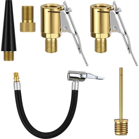 6 Pcs Valve Adapters for EasyPump and Bicycles (1/5)