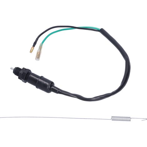 Interrupteur de feu stop arrière moto avec ressort universel pour quad, dirt, pit, super, monkey, classic bike (1/5)