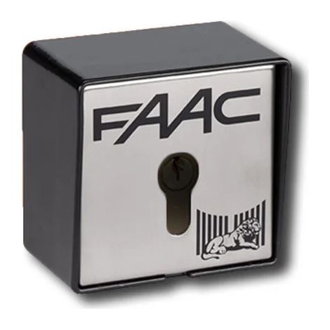 Selettore Pulsante a Chiave e Di Comando FAAC T21 EF 401016 (1/3)