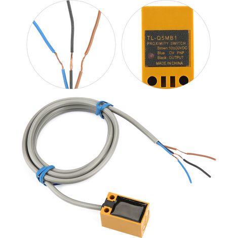 TL-Q5MB1 Quadratischer induktiver Näherungsschalter, PNP, normalerweise offen, Dreileiter-Gleichstrom (1/5)