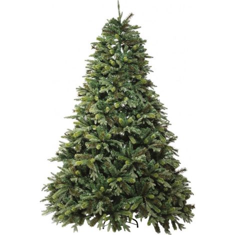 Albero di Natale ARTIFICIALE CLIFFORD verde compatto extra folto pino realistico - H180 cm 1415 rami