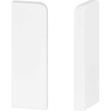 KGM Endkappen für Sockelleiste Modern 16 x 58 mm 2 Stück
