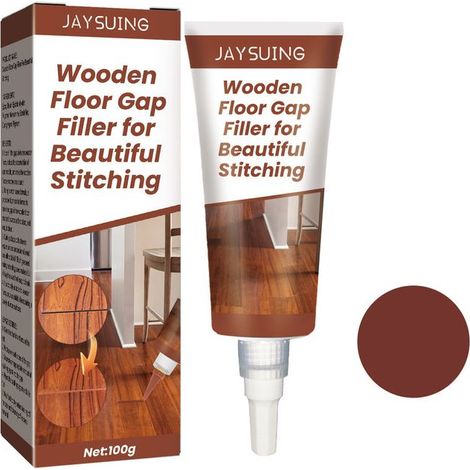 Outil réparation bois 100g – Mastic couleur merisier pour parquet et meubles – Répare rayures, fissures et petites imperfections rapidement (1/5)