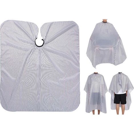 Tablier de coiffure imperméable 150x135 cm, Cape anti-statique pour salon, Blouse de coupe professionnelle (1/5)
