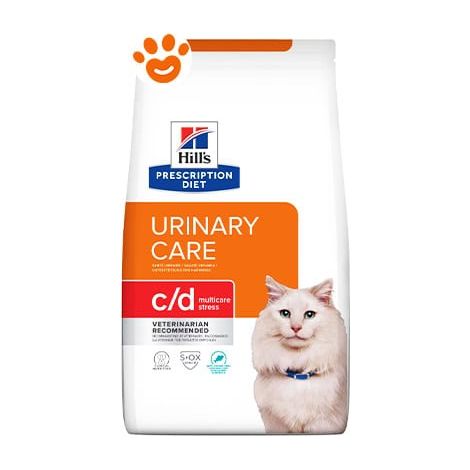 Hills Cat Prescription Diet c/d Urinary Stress Pesce Oceanico - Sacco 1,5 Kg - Cibo Secco Gatti