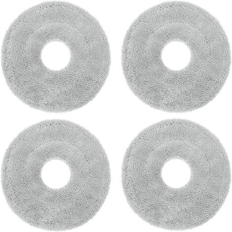 4 Pièces Serpillières Compatibles Dreame L10 L20 L30 X30 X40 Mova Xiaomi Robot Aspirateur Nettoyage Sol (1/5)