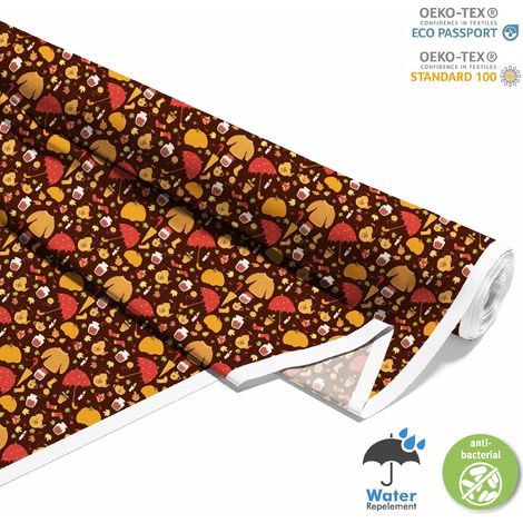 TISSUS DÉCORATIFS D'EXTÉRIEUR OXFORD - Motif Automne I DX744 (1/5)