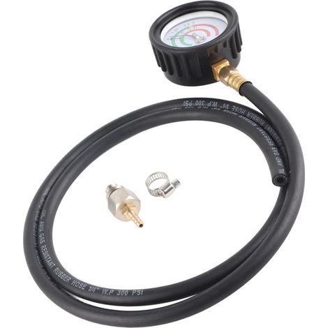 Kit de test de contre-pression pour convertisseur catalytique automobile, adaptateur M12/M18, outils d'échappement et coffret de rangement (1/5)