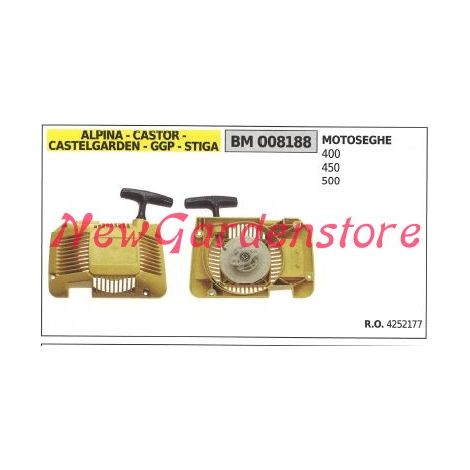 Messa in moto CASTELGARDEN motore motosega 400 450 500 008188 4252177
