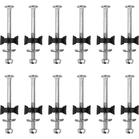 Kit de 12 vis pour trampoline, accessoires en acier galvanisé, compatibles avec les trampolines. (1/4)