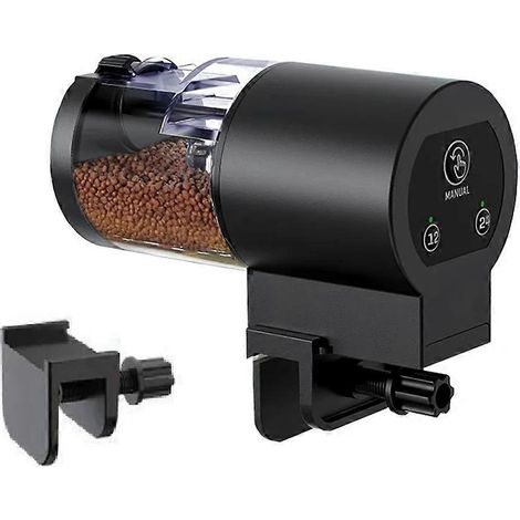 Automatischer Futterspender für Aquarien, geeignet für Zierfische, Schildkröten und Aquarien. (1/5)
