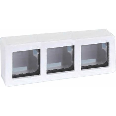 Simon 27 weiße Straßenkappe für 3 Simon 27831-35 breite Module