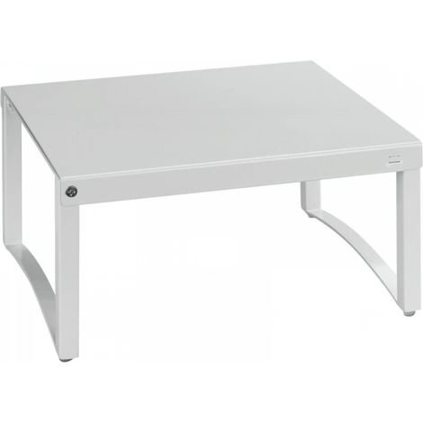 Etagère télescopique à poser, Etagère cuisine, Blanc (1/5)
