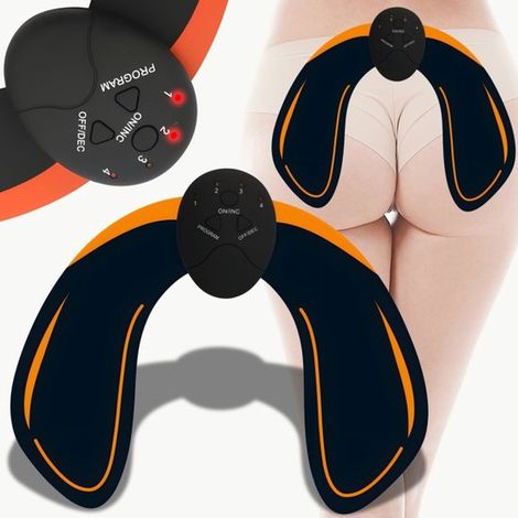 Estimulador electromuscular (EMS) para los glúteos programa de estimulación para masaje de glúteos. (1/4)