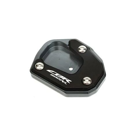 (Titanium B) Compatible avec HONDA CBR600RR CBR 600RR 2007-2022 2021 2020 Bouchon de valve et béquille latérale, extension de béquille, plaque de support maxpower (1/4)