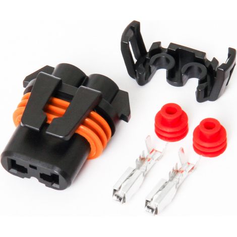 Oupai Automotive Connector Wiring Harness Controller Headlight Fog Light HID Xenon Lamp Two-Pin Wiring Terminal (1/4)