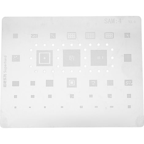 Téléphone CPU BGA Reballing pochoir Reball modèle de reprise écran pour Samsung A520 A310 S5mini (1/5)