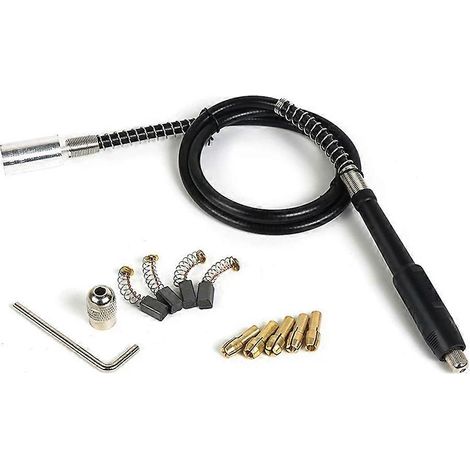 M19x2 Flexible Welle für Graviergeräte-Zubehör, flexible Wellenbohrmaschine mit Bohrfutter für Mini-Bohrmaschinen (1/5)