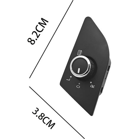 561959565C is suitable for 12-15 Volkswagen Passat rearview mirror adjustment switch and rearview mirror control switch. (1/4)