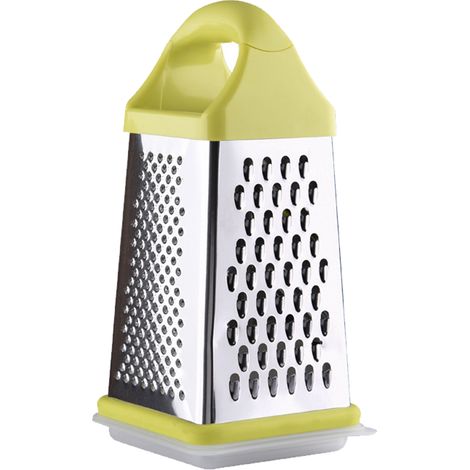 4-sided non-stick stainless steel grater, parmesan and chocolate, stable base