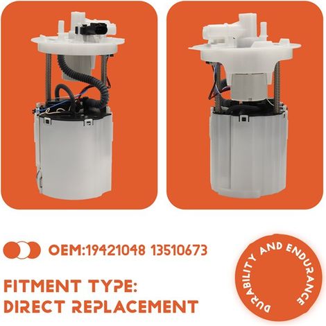 La référence 19421048 13510673 est applicable au module de pompe à carburant des Chevrolet Cruze et Buick Verano (2011-2017). (1/4)