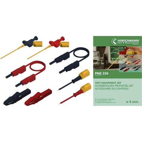 Sks-hirschmann PMS 250 juego de puntas de toque negro