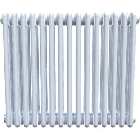Bircham - White 4 Column Radiator H600mm x W701mm