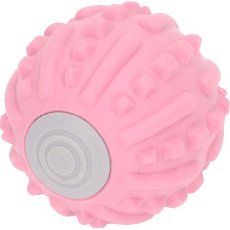 Balle de massage avec tête de rechange, balle vibrante électrique pour les muscles et les fascias, rose (1/5)