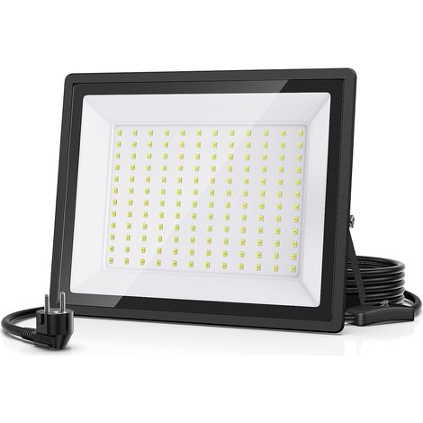 Projecteur LED Extérieur 150W, 16500LM Super Lumineux, Éclairage Sécurité IP66 Étanche, 6500K Blanc Jour - pour Jardin, Garage, Entrepôt (1/5)