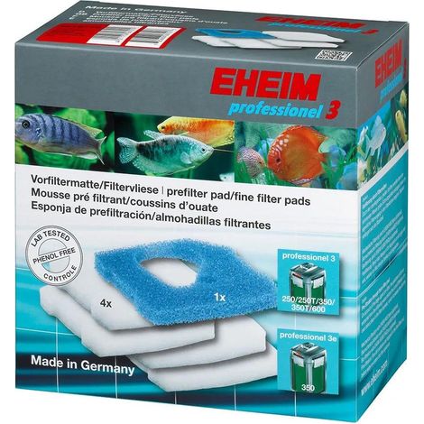 Eheim Filterset Weiß und Blau für Aquarium