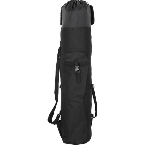 Sac de rangement pour canne à pêche et moulinet, étui de transport multifonction, organiseur d’accessoires de pêche (Noir) (1/5)