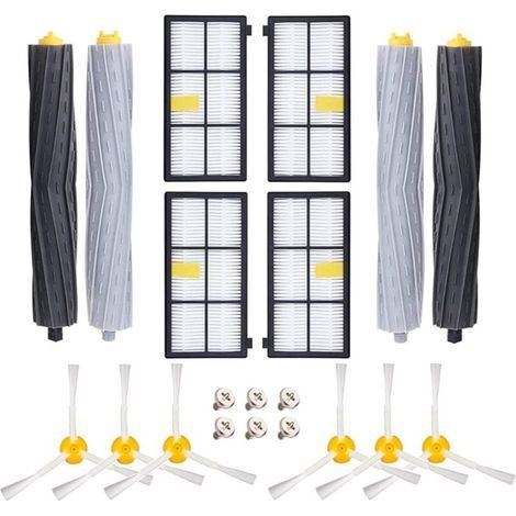 Accessoires Remplaçant kit iRobot Roomba 800 900 Série 800 850 860 865 866 870 871 872 875 876 880 886 890 891 895 896 897 900 950 960 965 966 967 969 970 971 974 975 976 980 981 989 996 (1/5)