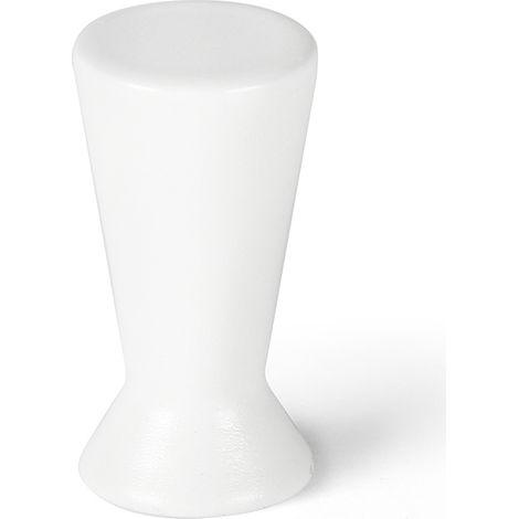 Pomo para Mueble  Estilo Contemporáneo  Fabricado en Latón  Acabado en Blanco Mate  Medidas 101019 mm  Sistema de Fijación Atornillado  Incluye Tornillos M4  1 Unidad (1/4)