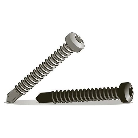 B-Fix Terrassendielen-Befestigungsschrauben 35 mm – 100 Stück