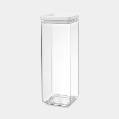 Récipient plastique brabantia gris clair 2.5 litres (1/2)