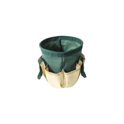 Sac fourre-tout outils de jardinage étanche en toile avec pochettes – (1/5)