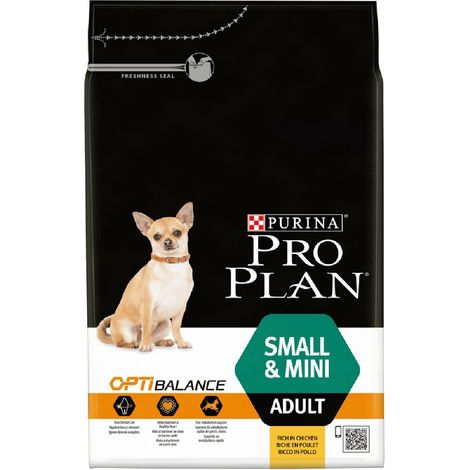 Pro Plan Small & Mini Optibalance cane con pollo Purina 3 chilogrammi