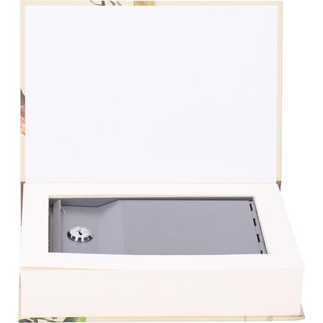 Virtueller Safe für Bücher, Geld, Bankkarten und Schmuck mit Schlüssel. Innovativer, sicherer Aufbewahrungsort für Bargeld, Bankkarten und Schmuck. (1/5)
