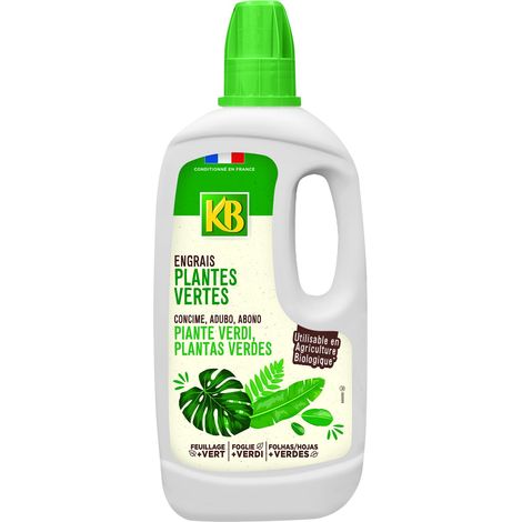 Engrais Organo-minéral Plantes Vertes 1 L (1/2)