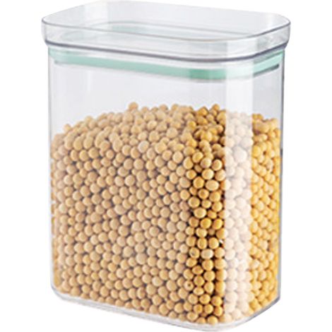Boîte de conservation alimentaire 14 x 8,5 x 17,5 cm en plastique hermétique pour céréales et grains de café. (1/5)