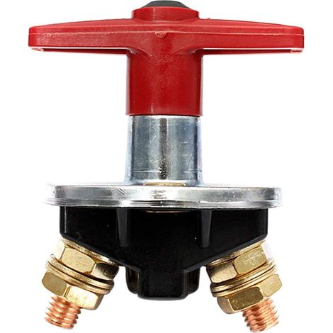 Alimentation fixe de voiture 12V - 60V déconnecter l'interrupteur d'isolation clé de coupure de batterie sectionneur câble de voiture (multicolore, taille unique)