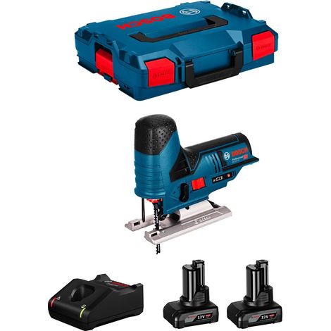Scie Sauteuse BOSCH GST 12V-70 (2 x 6,0 Ah GAL12V-40 L-Boxx 102) (1/5)