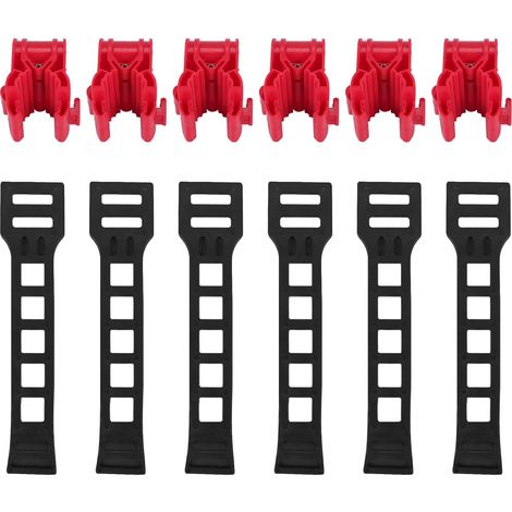 6 PièCes/Ensemble Support de VéLo de Voiture SUV Support de Coffre de VéHicule Support de VéLo Support D'Attelage Support de Stockage Crochets de Rechange avec Supports, ModèLe B (1/5)