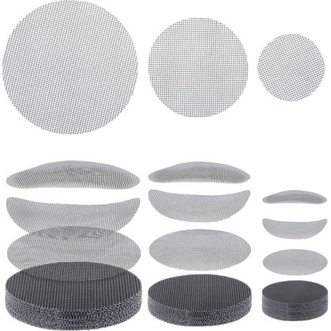 150 Pcs Round Bonsai Leaves 10cm 3cm 5.8cm 5.8cm for Flower Pots, Reusable to Prevent Loss of Soil, Succulent Plants (1/5)