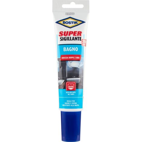 Sigillante bagno Bostik Super bianco ad alta qualità da 150ml (1/5)