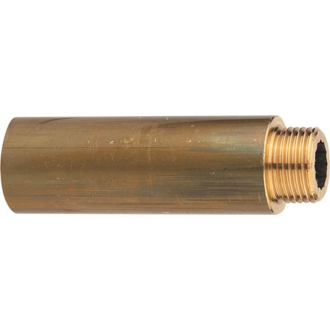 Rallonge Laiton Mâle-femelle 20x27 L100mm Prolongez Vos Raccordements Sanitaires En Toute Fiabilité. - Générique